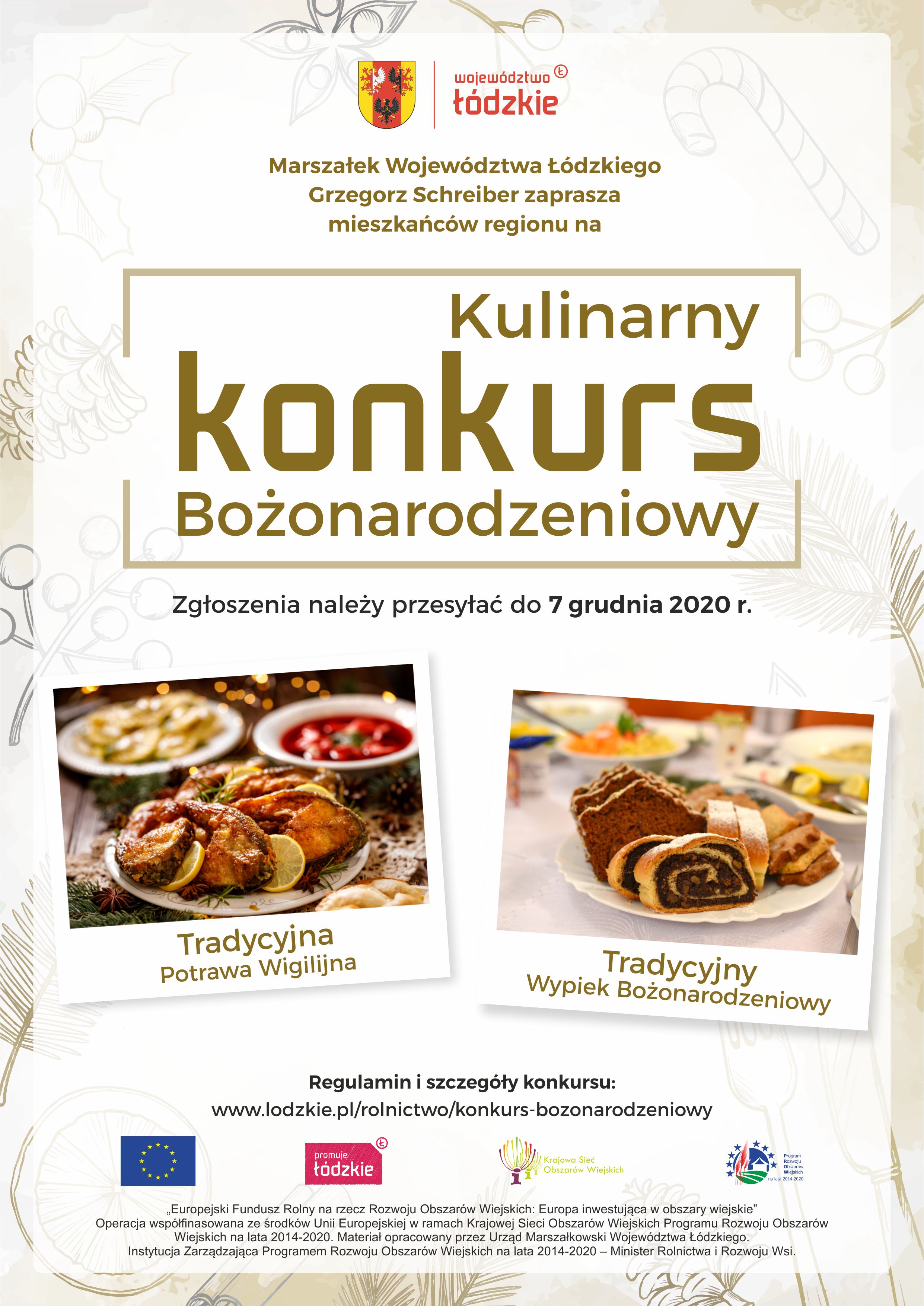 Plakat konkurs kulinarny