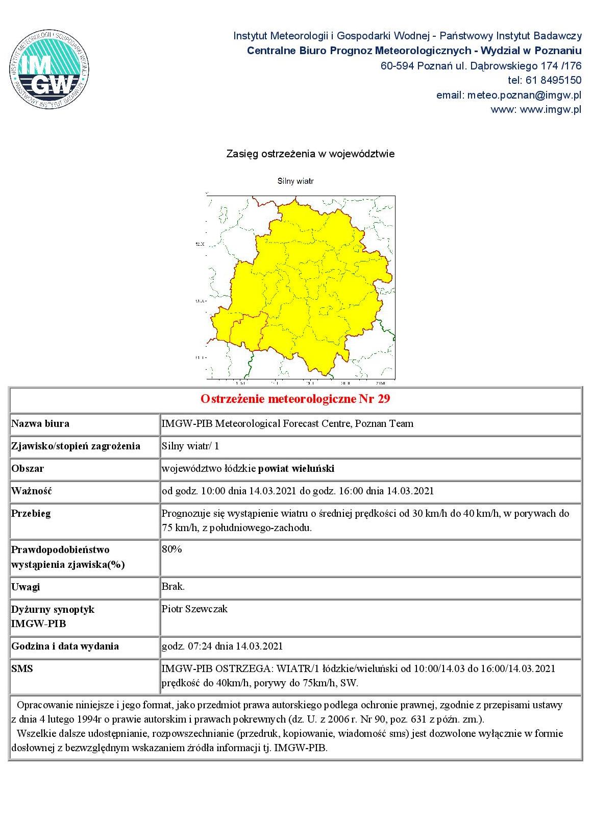 2021 03 14 ostrzezenie meteo