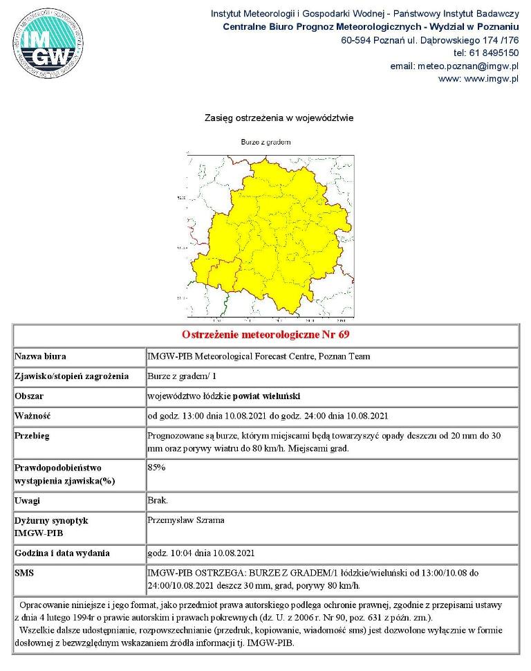 2021 08 10 ostrzezenie meteo