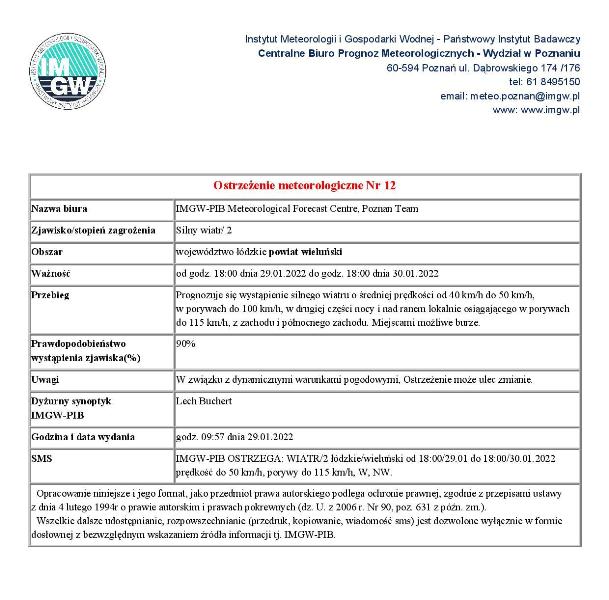 20220129 ostrzezenie meteo