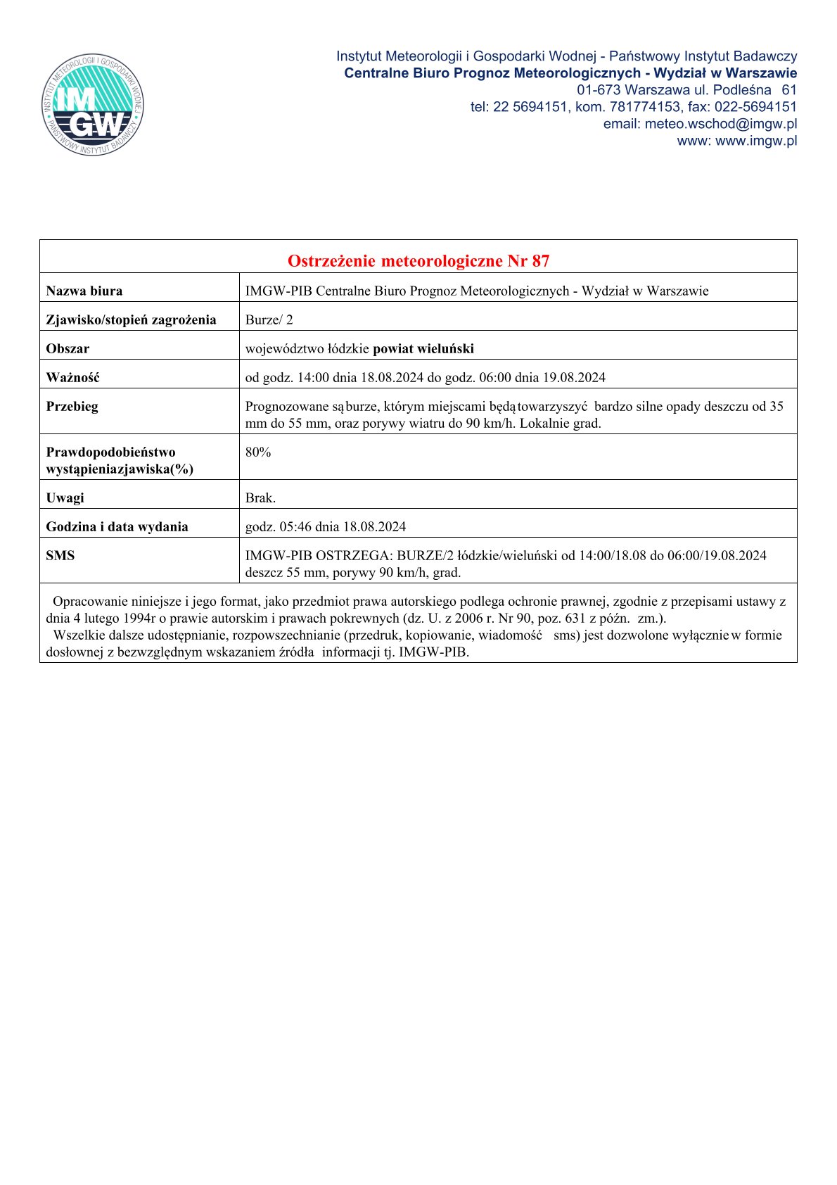 20240818 ostrzeżenie meteo