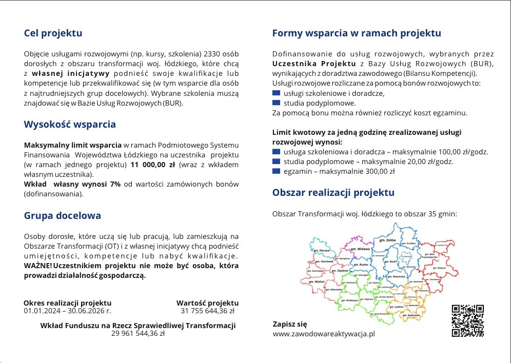 20251012 zawodowa reaktywacja ulotka