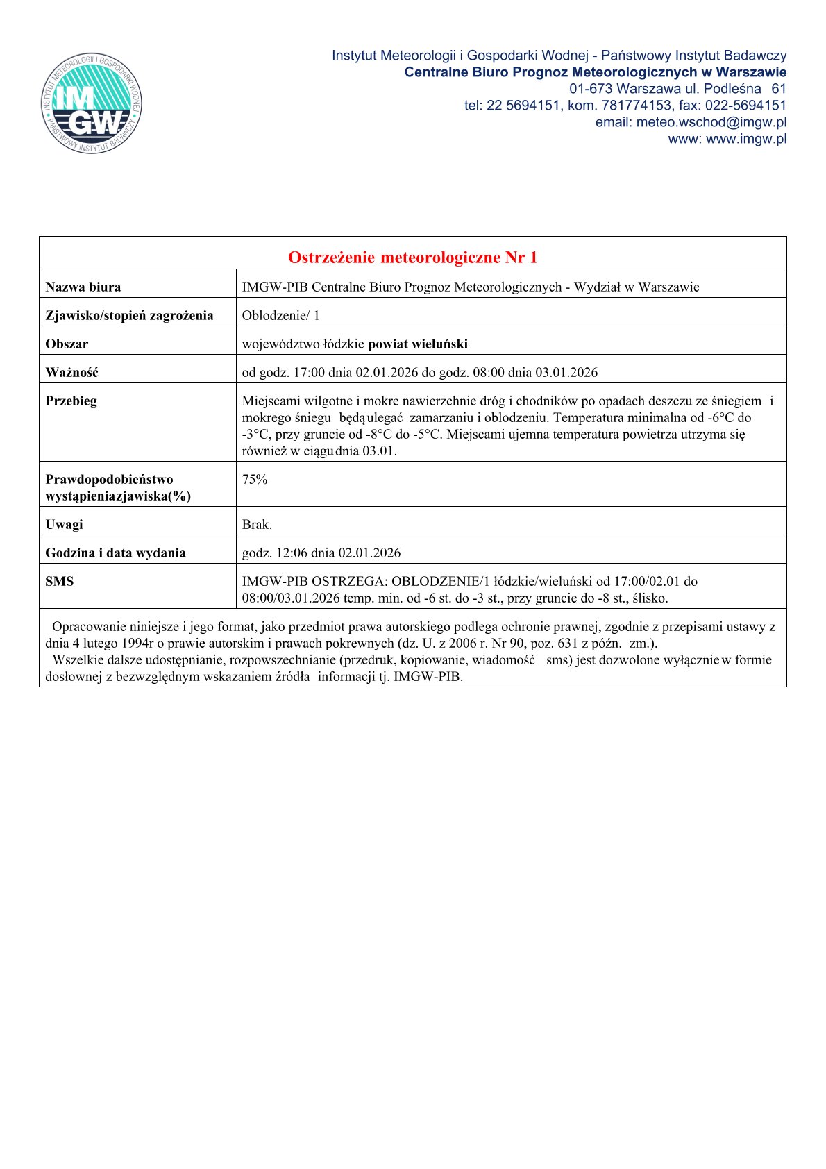 02012026 ostrzeżenie meteo