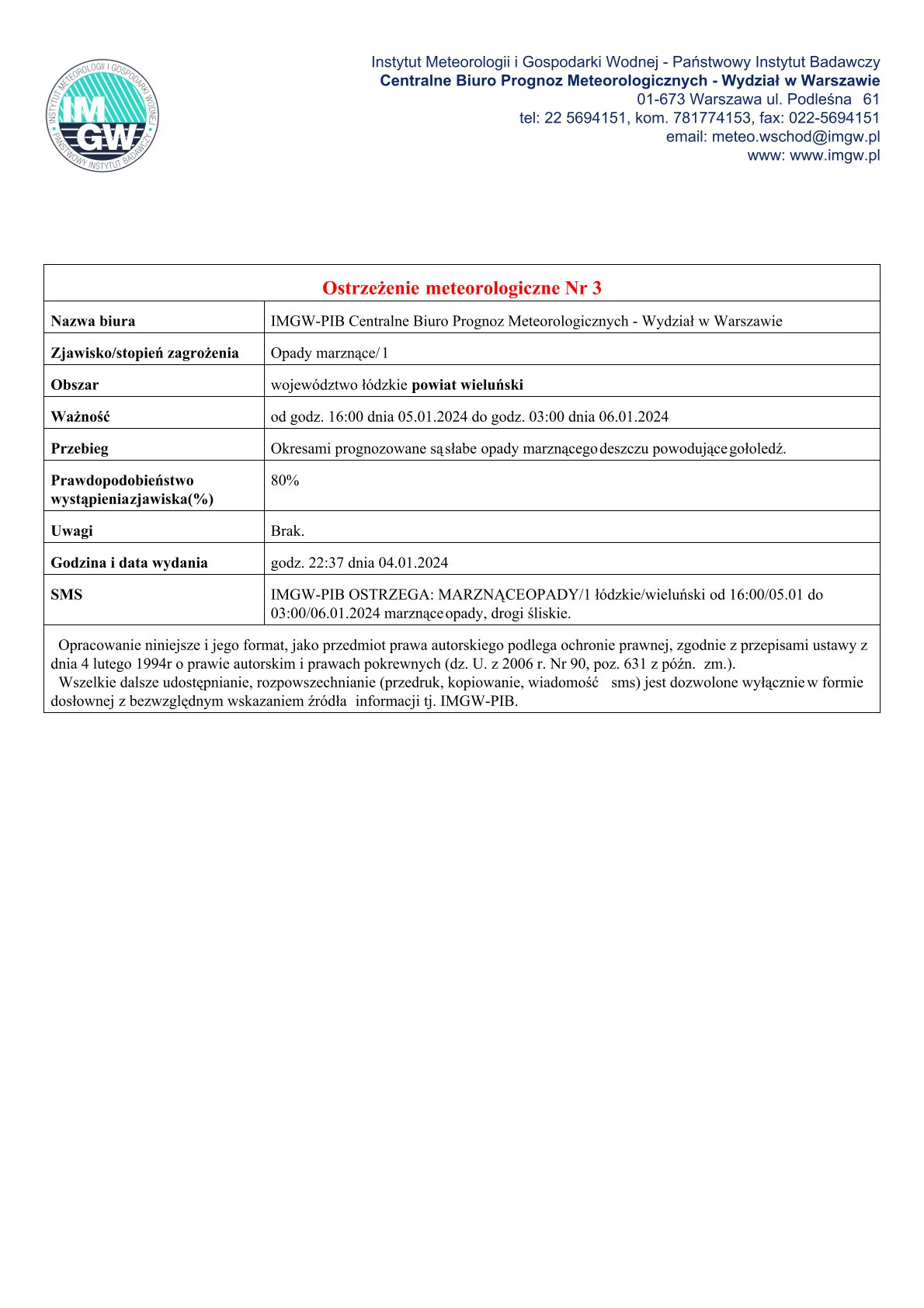 20240105 ostrzeżenie meteo