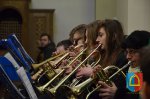 Czarnożylska Orkiestra Dęta w kościele w Czarnożyłach 2016