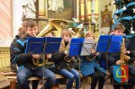 Czarnożylska Orkiestra Dęta w kościele w Czarnożyłach 2016