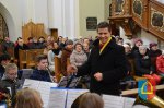 Czarnożylska Orkiestra Dęta w kościele w Czarnożyłach 2016