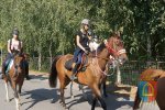 Niepodległościowy rajd konny w Czarnożyłach
