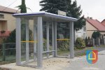 Nowe wiaty przystankowe w Gminie Czarnożyły 2018 r.