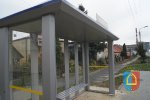 Nowe wiaty przystankowe w Gminie Czarnożyły 2018 r.
