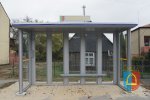 Nowe wiaty przystankowe w Gminie Czarnożyły 2018 r.