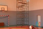 Oświetlenie sali sportowej w Czarnożyłach