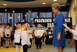 Pasowanie pierwszoklasistów w Czarnożyłach 2024 r.