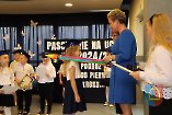 Pasowanie pierwszoklasistów w Czarnożyłach 2024 r.