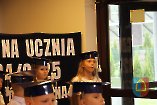Pasowanie pierwszoklasistów w Czarnożyłach 2024 r.