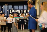 Pasowanie pierwszoklasistów w Czarnożyłach 2024 r.