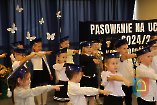 Pasowanie pierwszoklasistów w Czarnożyłach 2024 r.