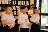 Pasowanie pierwszoklasistów w Czarnożyłach 2024 r.