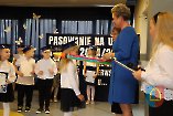 Pasowanie pierwszoklasistów w Czarnożyłach 2024 r.