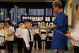 Pasowanie pierwszoklasistów w Czarnożyłach 2024 r.