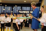 Pasowanie pierwszoklasistów w Czarnożyłach 2024 r.