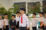 Pasowanie uczniów klas pierwszych Szkoły Podstawowej w Czarnożyłach 2019 r.
