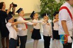 Pasowanie uczniów klas pierwszych Szkoły Podstawowej w Czarnożyłach 2019 r.