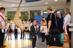 Pasowanie uczniów klas pierwszych Szkoły Podstawowej w Czarnożyłach 2019 r.