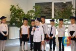 Pasowanie uczniów klas pierwszych Szkoły Podstawowej w Czarnożyłach 2019 r.
