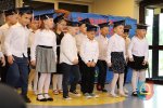 Pasowanie uczniów klas pierwszych Szkoły Podstawowej w Czarnożyłach 2021 r.
