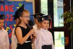 Pasowanie uczniów klas pierwszych Szkoły Podstawowej w Czarnożyłach 2021 r.