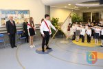 Pasowanie uczniów klas pierwszych Szkoły Podstawowej w Czarnożyłach 2021 r.