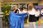 Pasowanie uczniów klas pierwszych Szkoły Podstawowej w Czarnożyłach 2021 r.