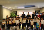 Pasowanie uczniów klas pierwszych Szkoły Podstawowej w Czarnożyłach 2022 r.