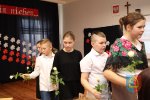Patriotyczna inscenizacja uczniów szkoły w Łagiewnikach 2021 r.
