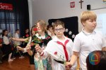 Patriotyczna inscenizacja uczniów szkoły w Łagiewnikach 2021 r.