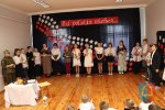 Patriotyczna inscenizacja uczniów szkoły w Łagiewnikach 2021 r.