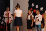 Patriotyczna inscenizacja uczniów szkoły w Łagiewnikach 2021 r.