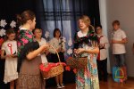 Patriotyczna inscenizacja uczniów szkoły w Łagiewnikach 2021 r.