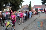 Pielgrzymi z Włocławka w Gminie Czarnożyły 2021 r.
