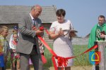 Poświęcenie placu zabaw w Gromadzicach