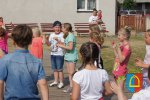 Poświęcenie placu zabaw w Gromadzicach