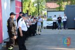 Powitanie nowego samochodu pożarniczego dla OSP Staw