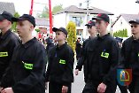 Przekazanie i poświęcenie sztandaru dla Ochotniczej Straży Pożarnej w Stawie 2025 r.