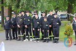 Przekazanie i poświęcenie sztandaru dla Ochotniczej Straży Pożarnej w Stawie 2025 r.