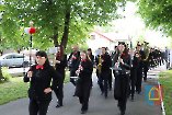 Przekazanie i poświęcenie sztandaru dla Ochotniczej Straży Pożarnej w Stawie 2025 r.