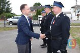 Przekazanie i poświęcenie sztandaru dla Ochotniczej Straży Pożarnej w Stawie 2025 r.