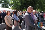 Przekazanie i poświęcenie sztandaru dla Ochotniczej Straży Pożarnej w Stawie 2025 r.
