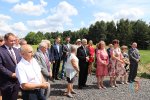 Uroczyste zakończenie przebudowy drogi powiatowej w Leniszkach 2021 r.