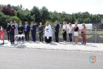 Uroczyste zakończenie przebudowy drogi powiatowej w Leniszkach 2021 r.